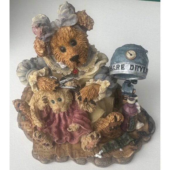 VINTAGE 1993 Boyds Bears & Friends The Bearstone Collection Wanda & Gert #227719 - Picture 3 of 16